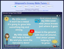 Tablet Screenshot of maynardsgroovytunes.co.uk